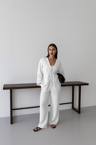 Patreon Women's 100% Cotton Muslin Trousers