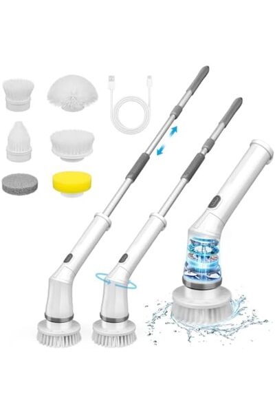 OEMN Electric Cleaning Brush, highsam Spin Power Scrubber, Cordless Cleaning Brush, Joint Brush, Electric