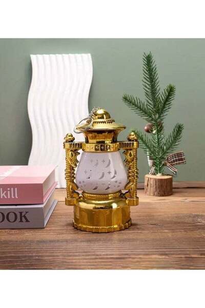 Arma فانوس رمضان ذهبي صغير، قطعتين