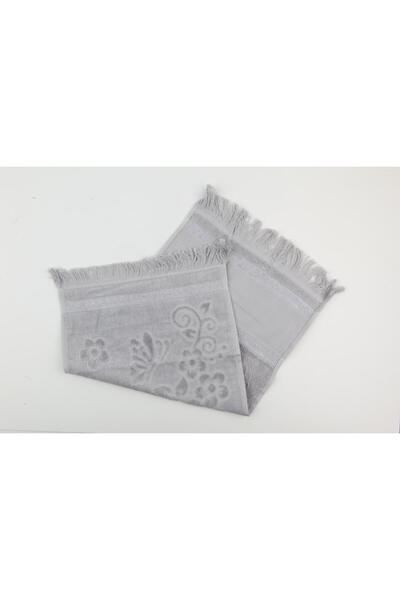 DEMET Fringed Towel Embroidered - Hand Towel 30X50