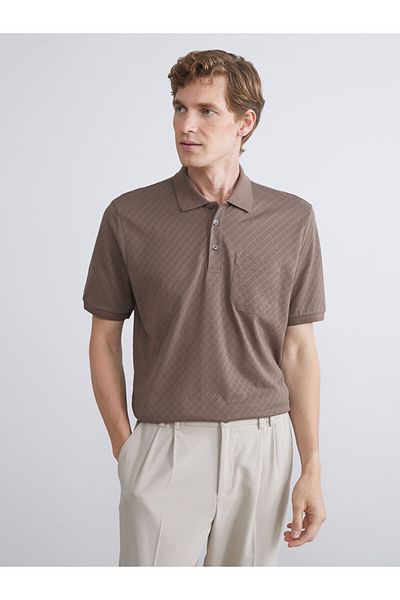LC Waikiki Quality Parts from Celebi Store |   Polo Neck Mercerized Look Men's T-Shirt