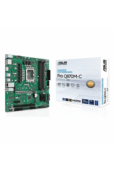ASUS Pro Q870M-C-CSM DDR5 (6400MHz)OC M.2 HDMI/DP/USB-C PCIe 4.0 1851P mATX A...