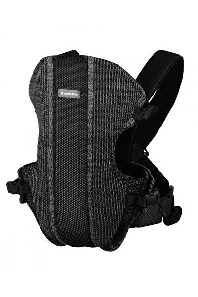 Kikka Boo Marsupiu ergonomic reglabil KikkaBoo Gwen Fly tricot DeLux Negru