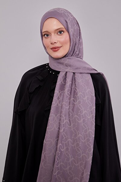 Levidor A.Lila Geometric Pattern Grazia Shawl
