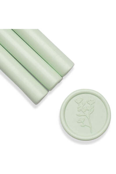 ARTIZAAR Set 5 batoane ceara, verde menta deschis, mat, 1.1 x 13 cm, ceara pe...