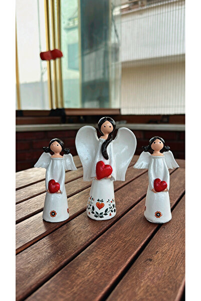 NurMood Art Decoration Annem ve kızları kalp kalbe