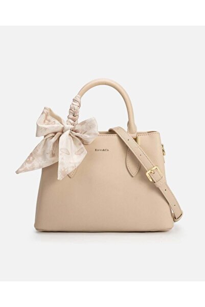 Arkaan شنطة نسائية باللون البيج