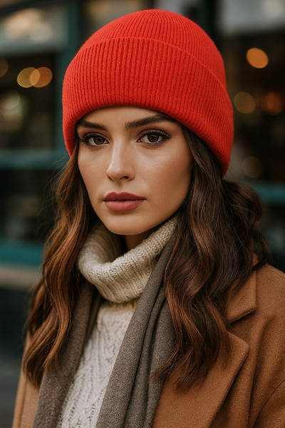 LAGRANZE Premium Basic Plain Women's Beret