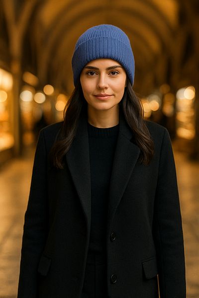 LAGRANZE Beretă pentru femei Premium Basic Plain