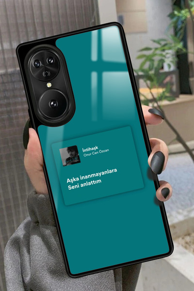 Reeder S19 Max Pro S EDGE Uyumlu Şarkı Sözü Tasarımlı Glossy Premium Kılıf