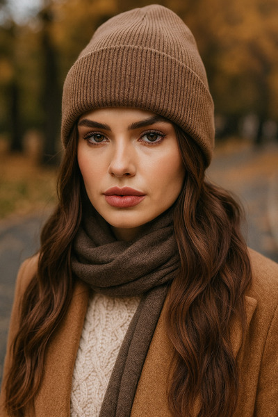 LAGRANZE Premium Basic Plain Women's Beret