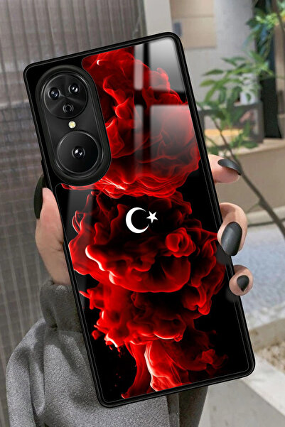 Reeder S19 Max Pro S EDGE Uyumlu Türk Bayrağı Tasarımlı Glossy Premium Kılıf