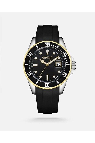 Arkaan Amzuri Men's Watch, Black