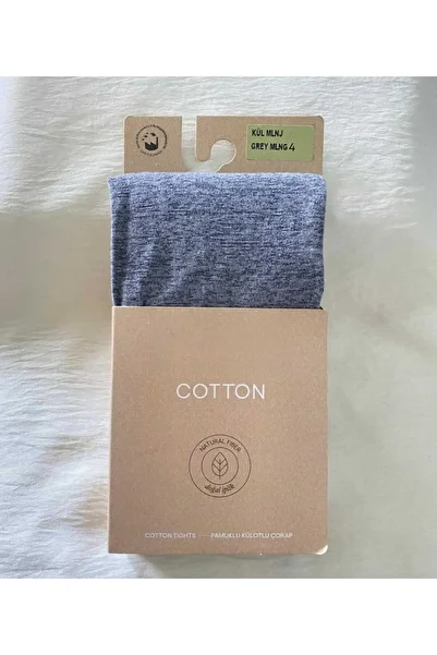 DÜVEN Ash Melange Cotton Women's Pantyhose Cotton & Matte 60 Den Pantyhose