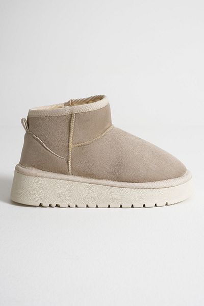 Zerenyus Alina Premium Women's Beige Winter Shearling Boots
