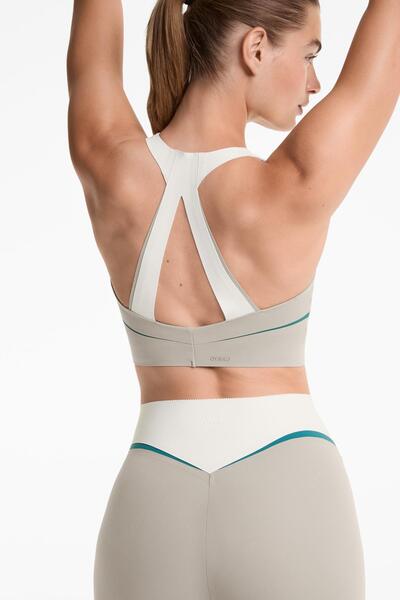 Oysho Compressive lines tank top