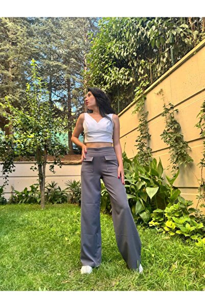 wivola ÖN CEPLİ YANDAN FERMUARLI PANTOLON