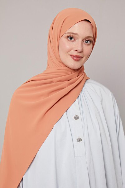 Levidor Orange Plain Trend Shawl