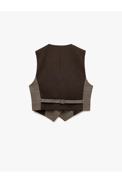 Koton Brown Women's Vest 6Wak20214Ew