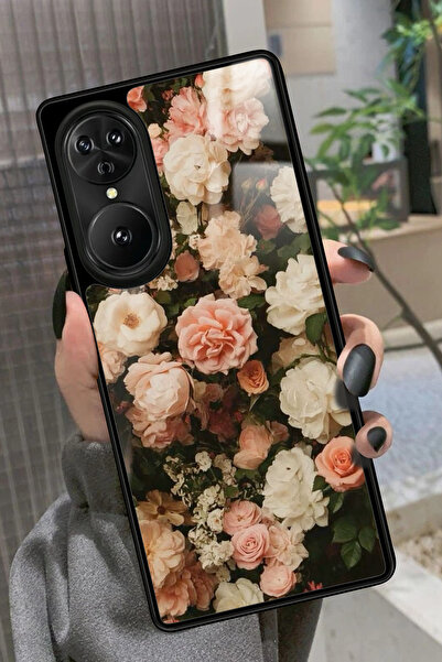 Reeder S19 Max Pro S EDGE Uyumlu Karışık Çiçek Tasarımlı Glossy Premium Kılıf