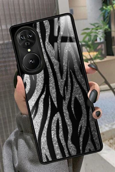 Reeder S19 Max Pro S EDGE Uyumlu Zebra Tasarımlı Glossy Premium Kılıf