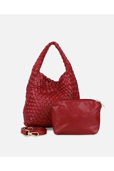 Arkaan Women's bag with a modern design in red