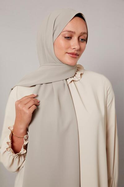 Levidor A.Khaki Plain Trend Shawl