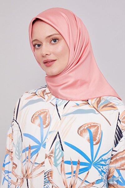 Levidor K.Somon Düz Renk Trend Twill Eşarp