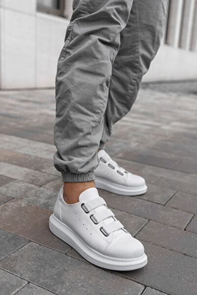 remss RS253 - CBT Zrcadlové pánské boty BÍLÉ