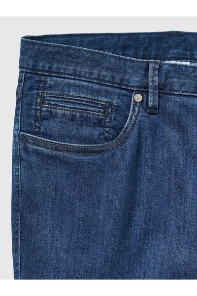 Hiltl 5 Pocket Slim Indigo Blue Cotton Elastane Denim Regular Fit Pants