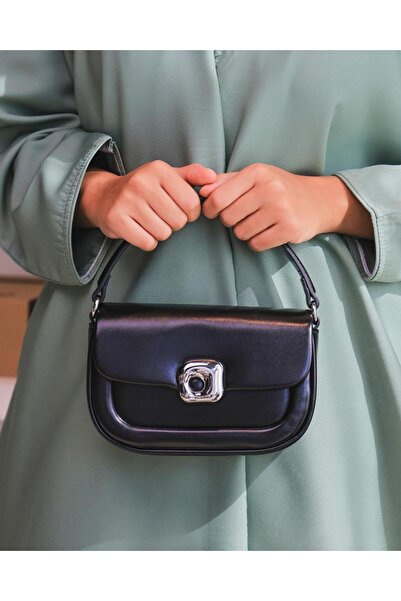 Arkaan ‎ شنطة نسائية باللون الأسود