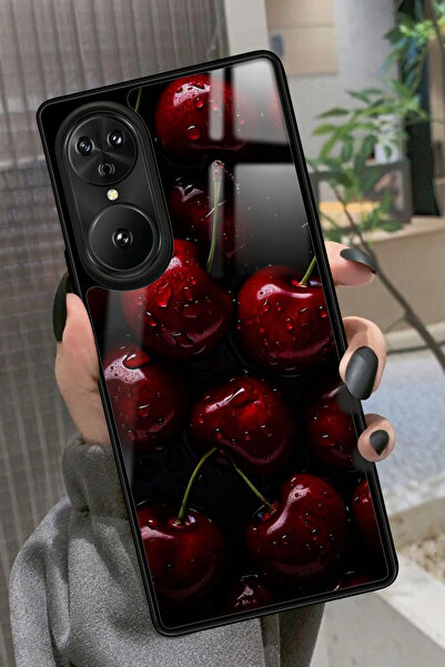 Reeder S19 Max Pro S EDGE Uyumlu Kiraz Tasarımlı Glossy Premium Kılıf