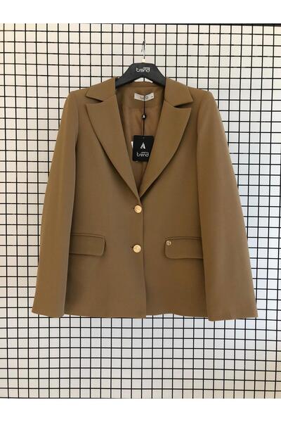Armine Two Buttons Double Pockets Style Jacket Autumn-Winter