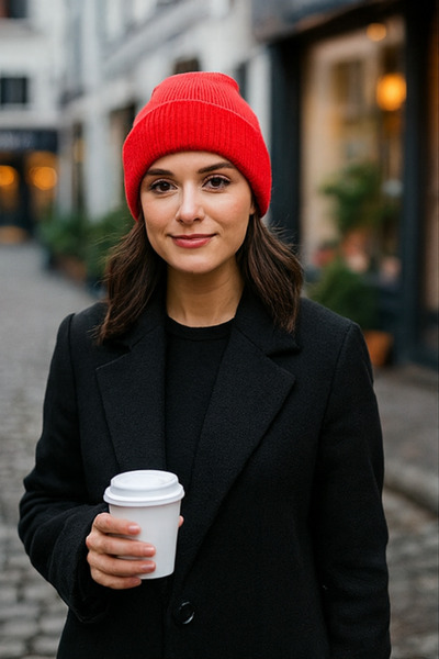 LAGRANZE Premium Basic Plain Women's Beret