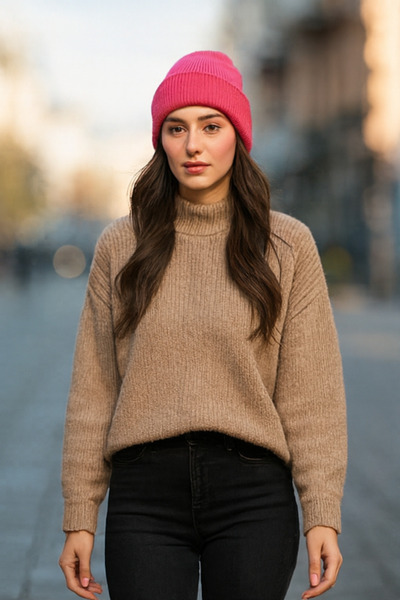 LAGRANZE Premium Basic Plain Women's Beret