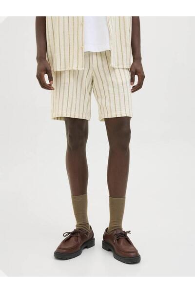 Jack & Jones JPSTJAIDEN Coba Striped Knit Shorts