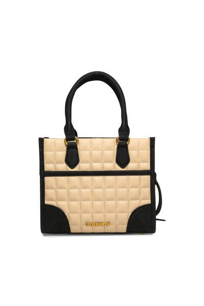 Steve Madden Women's Massi-N Tan/Black Handbag