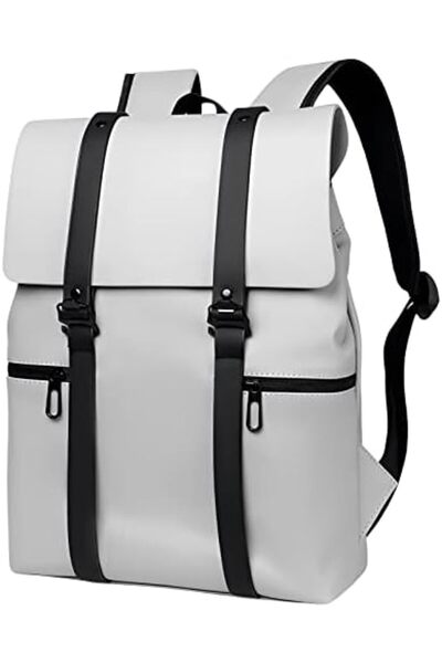 Skycare حقيبة ظهر للكمبيوتر المحمول مقاس 15.6 بوصة، حقيبة ظهر عصرية للسفر، حقيبة ظهر يومية غير رسمية، حقيبة ظهر خارجية، حقيبة ظهر جامعية
