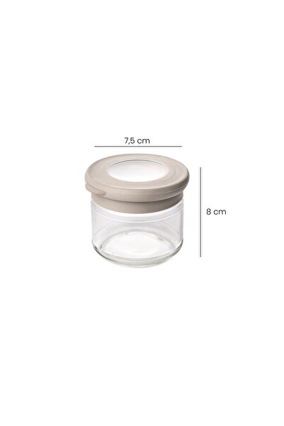 UnicUtil Set of 6 spice containers, UnicUtil, Spacious Stylish, Grey