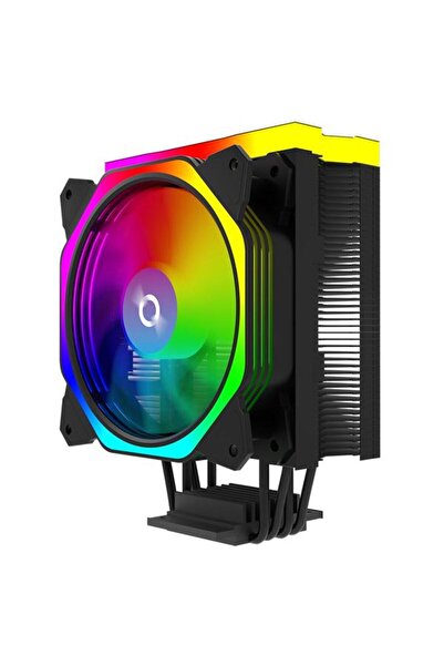 AQIRYS Cooler CPU Uranus, 120 mm, ARGB Lighting (Black)