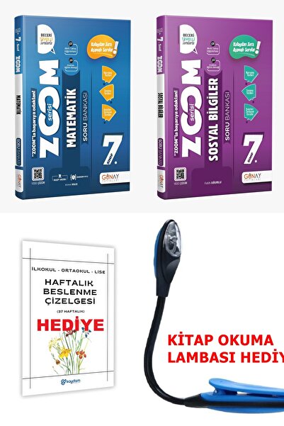 Günay Yayınları 2025-2026 7 Sınıf Zoom Bumerang Sayısal Dersler Matematik Ve ...