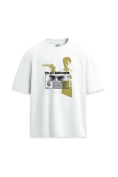 Darkia تي شيرت مريح مطبوع بتصميم مخصص لسائق سيارة أجرة للجنسين