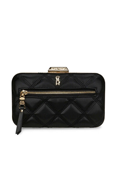 Steve Madden Women's Gilda Black/Gold Handbag