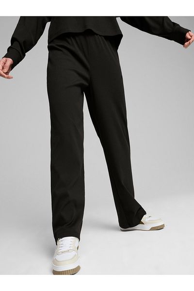 Puma ESS ELEVATED High Rise Straight Leg Pants