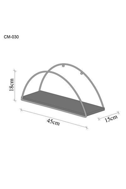 UnicUtil Raft, Stylish Grand, UnicUtil, 41 x 17 x 16 cm, Auriu - Maro