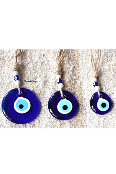 ella'nın çarşısı 3 قطع خرز شرابة مضفرة بأحجام مختلطة 1 قطعة 7 سم - 1 قطعة 5 س...