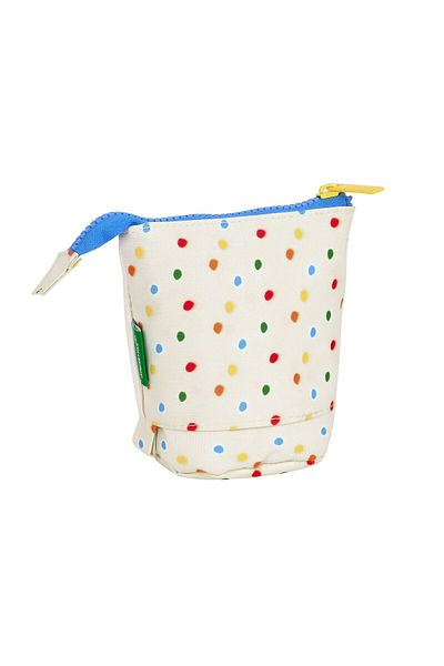 Benetton School Case with Accessories Topitos White (8 x 19 x 6 cm) (32 Pieces)
