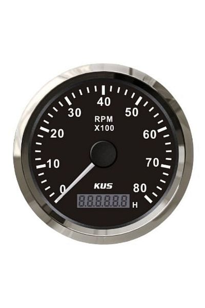 KUS Ceas Indicator Turometru negru