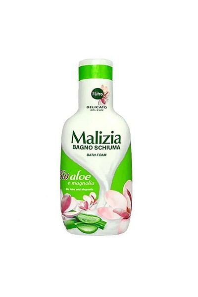 Malizia Bath Foam with Aloe Vera Bio and Magnolia, 1L