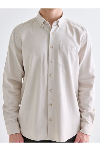 LC Waikiki Sparkling Choices from Shining Store |   Regular Fit Short Sleeve Gabardine Men's Shirt